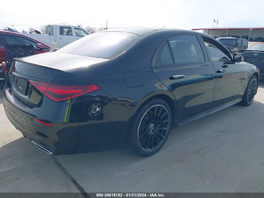 2022 MERCEDES-BENZ S 580 4MATIC - W1K6G7GB5NA141613