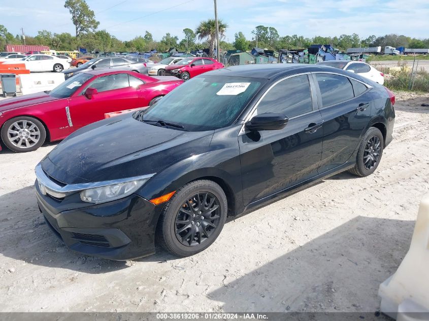 2017 HONDA CIVIC LX - 19XFC2F57HE009622