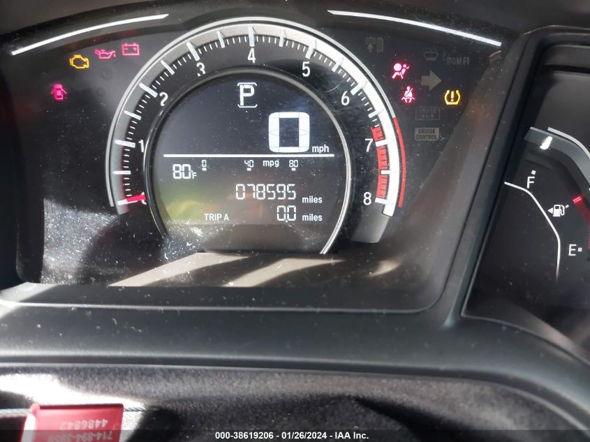 2017 HONDA CIVIC LX - 19XFC2F57HE009622