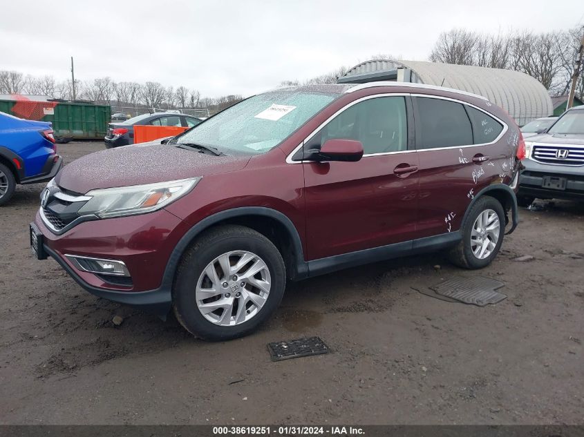 2015 HONDA CR-V EX-L - 2HKRM4H73FH631518