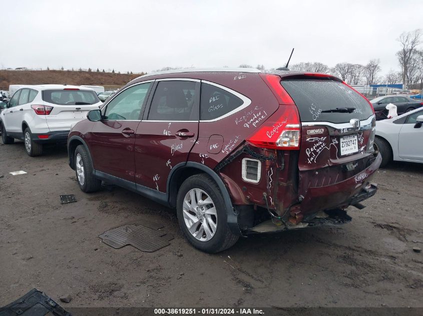 2015 HONDA CR-V EX-L - 2HKRM4H73FH631518
