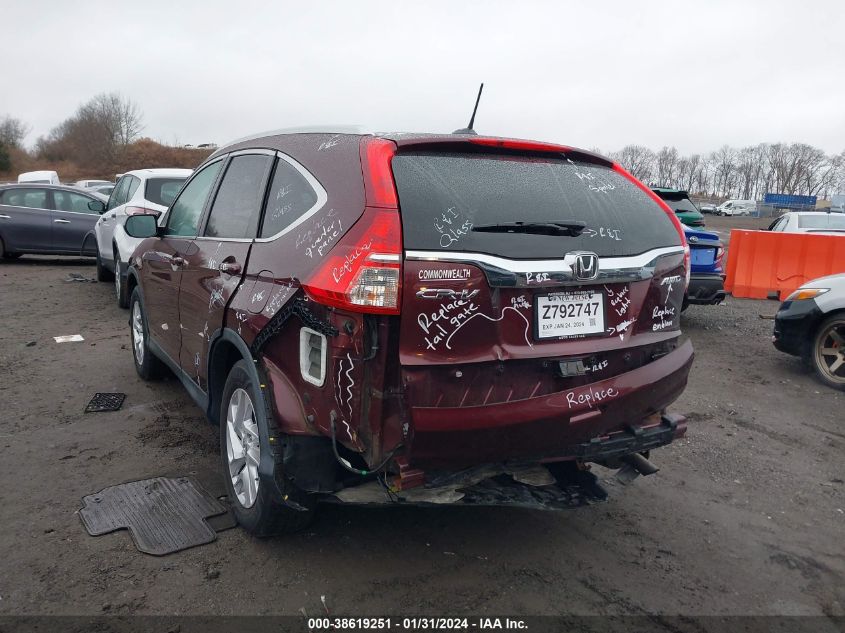 2015 HONDA CR-V EX-L - 2HKRM4H73FH631518