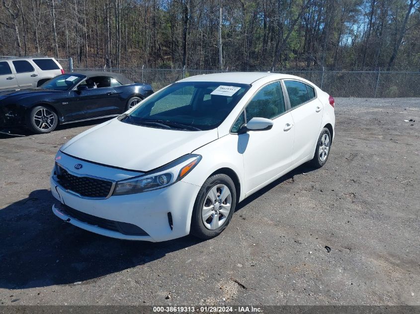 2017 KIA FORTE LX - 3KPFK4A79HE119210