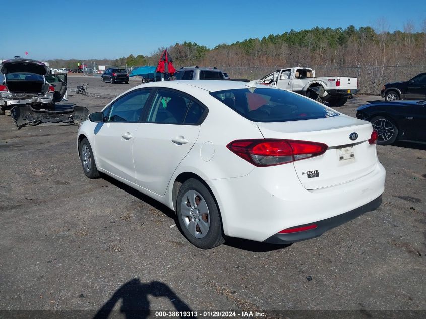 2017 KIA FORTE LX - 3KPFK4A79HE119210