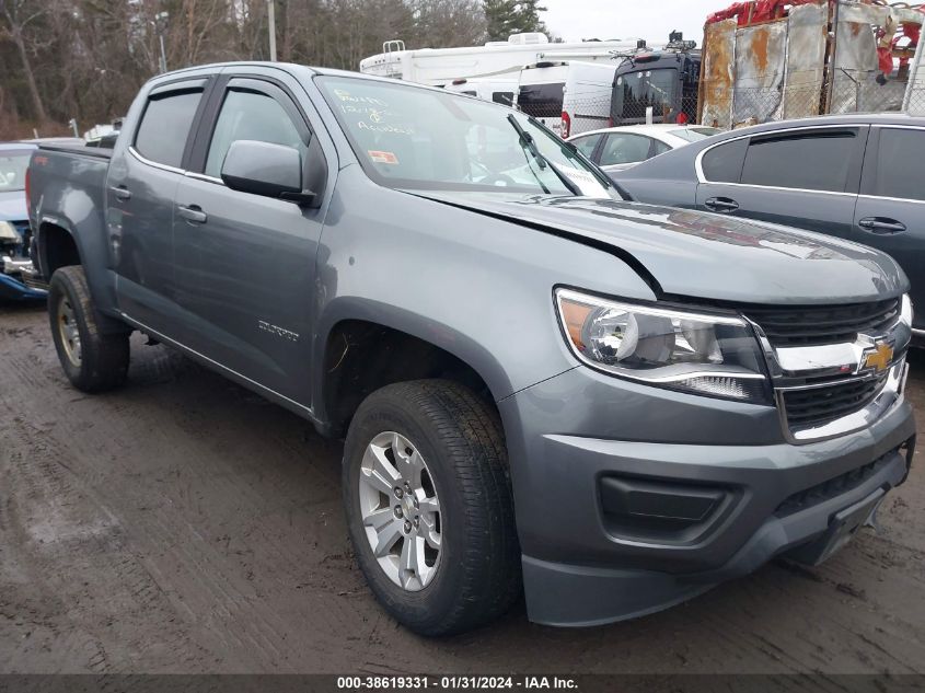 2019 CHEVROLET COLORADO LT - 1GCGTCEN8K1259800
