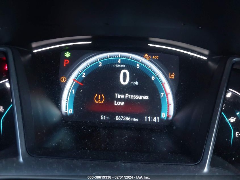 2020 HONDA CIVIC EX - 19XFC1F30LE020611