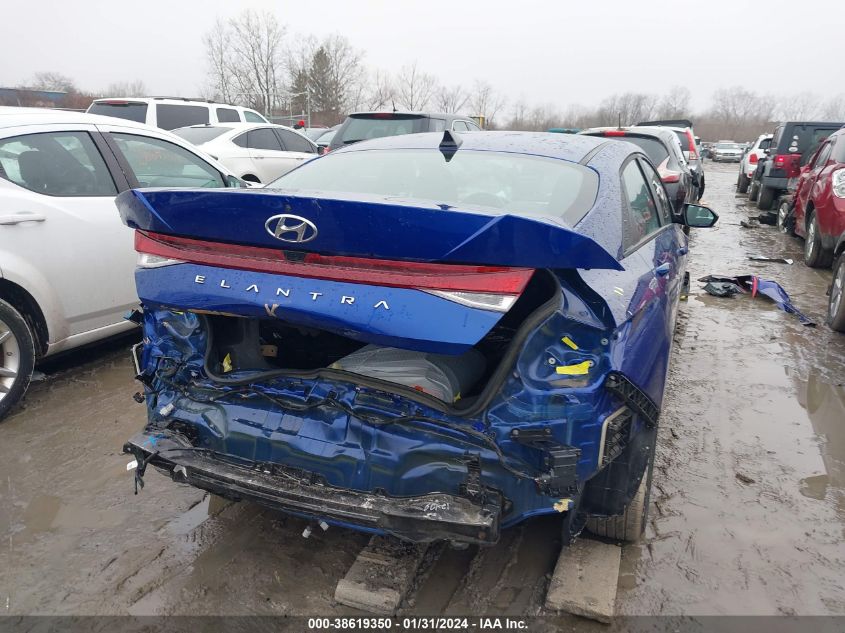 2021 HYUNDAI ELANTRA SEL - 5NPLS4AG8MH020564