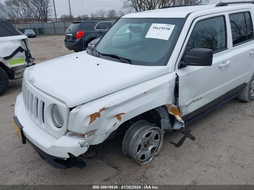 2016 JEEP PATRIOT SPORT - 1C4NJPBA4GD812177