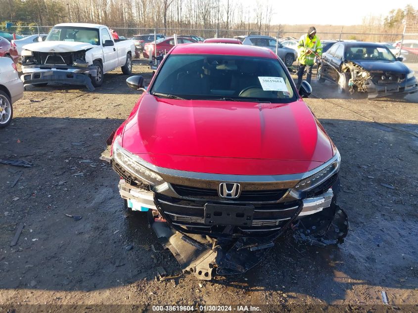 2022 HONDA ACCORD SPORT - 1HGCV1F39NA058469