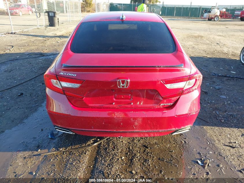 2022 HONDA ACCORD SPORT - 1HGCV1F39NA058469