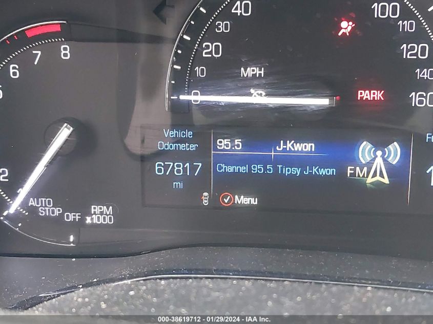 2019 CADILLAC XT5 STANDARD - 1GYKNARS8KZ140570