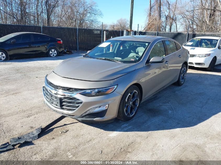 2022 CHEVROLET MALIBU FWD LT - 1G1ZD5ST1NF166265