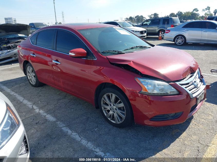 2013 NISSAN SENTRA SL - 3N1AB7AP3DL621893