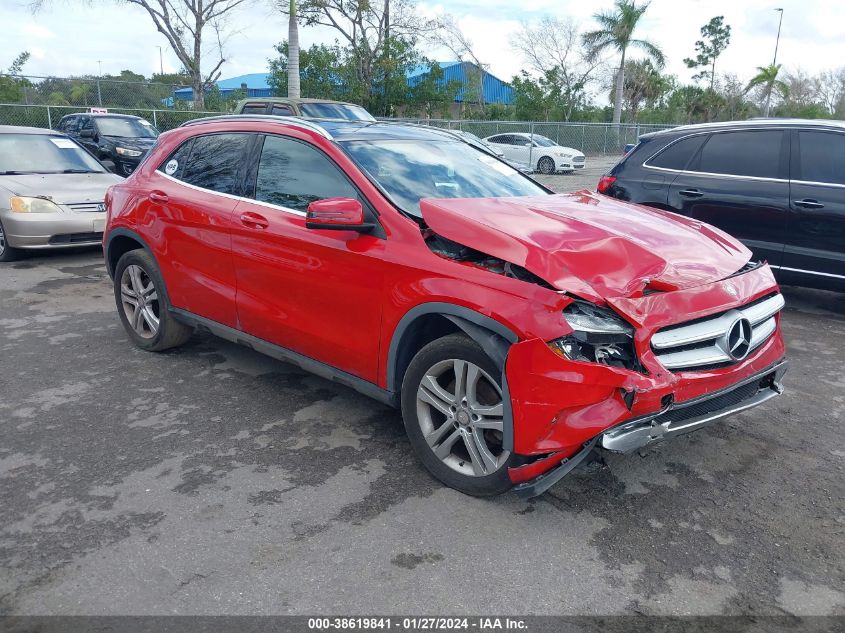 2015 MERCEDES-BENZ GLA 250 - WDCTG4EB9FJ188248