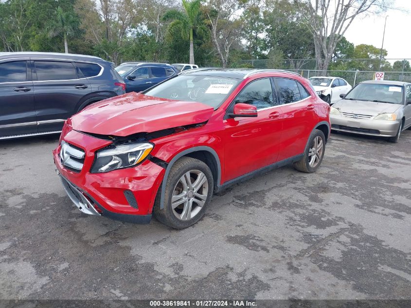 2015 MERCEDES-BENZ GLA 250 - WDCTG4EB9FJ188248