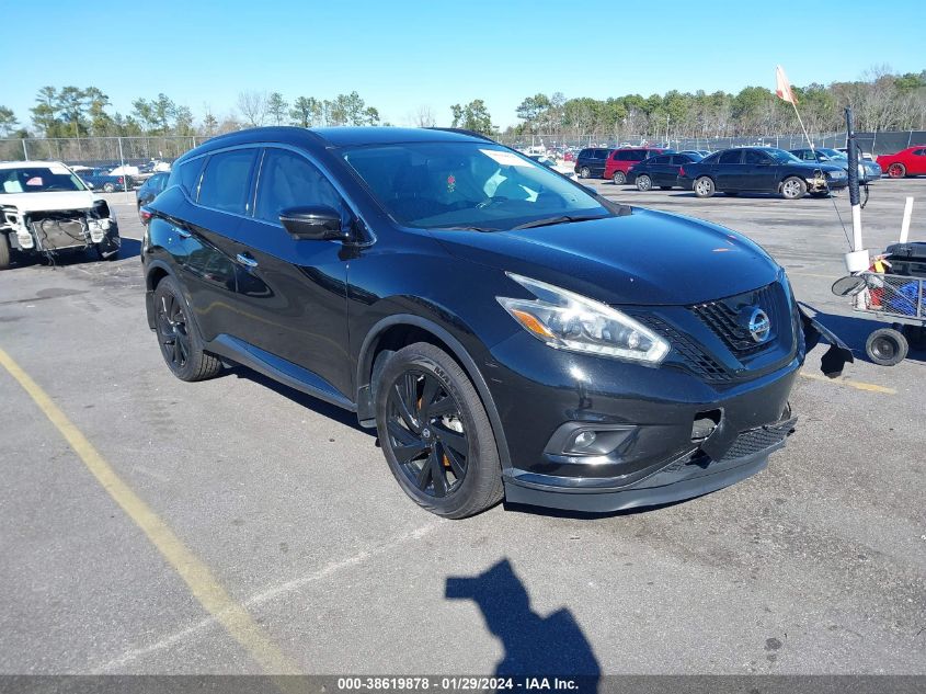 2018 NISSAN MURANO SL - 5N1AZ2MG2JN132724