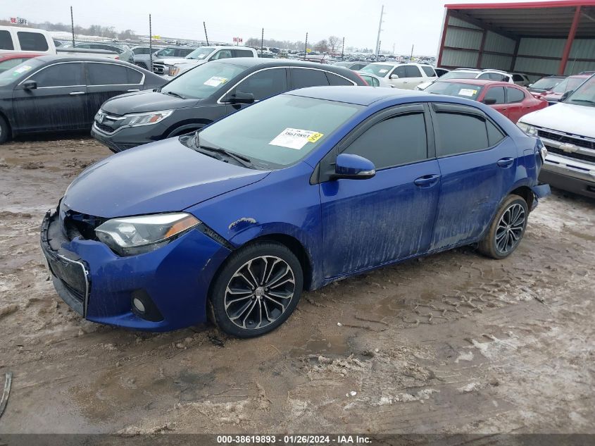 2015 TOYOTA COROLLA L/LE/LE PLS/PRM/S/S PLS - 2T1BURHE2FC326785