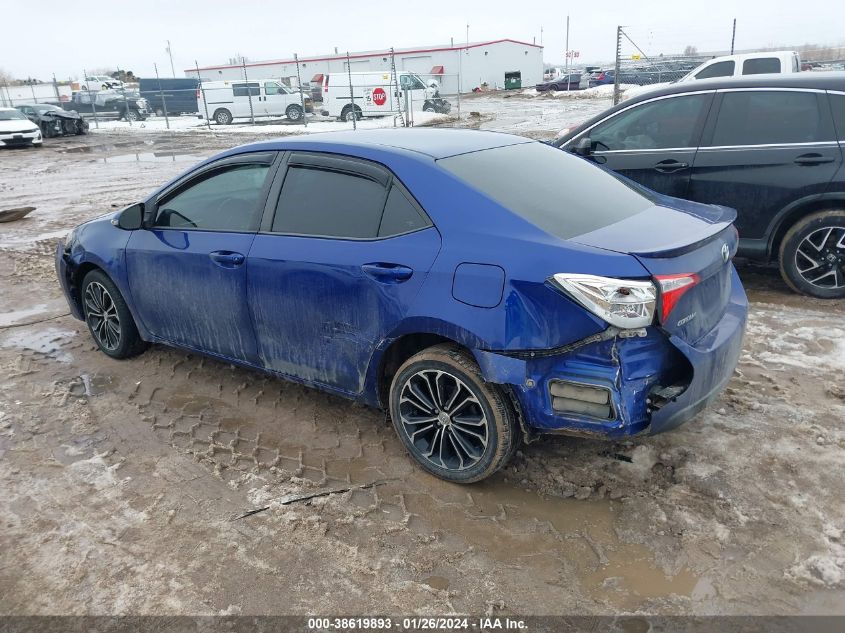 2015 TOYOTA COROLLA L/LE/LE PLS/PRM/S/S PLS - 2T1BURHE2FC326785
