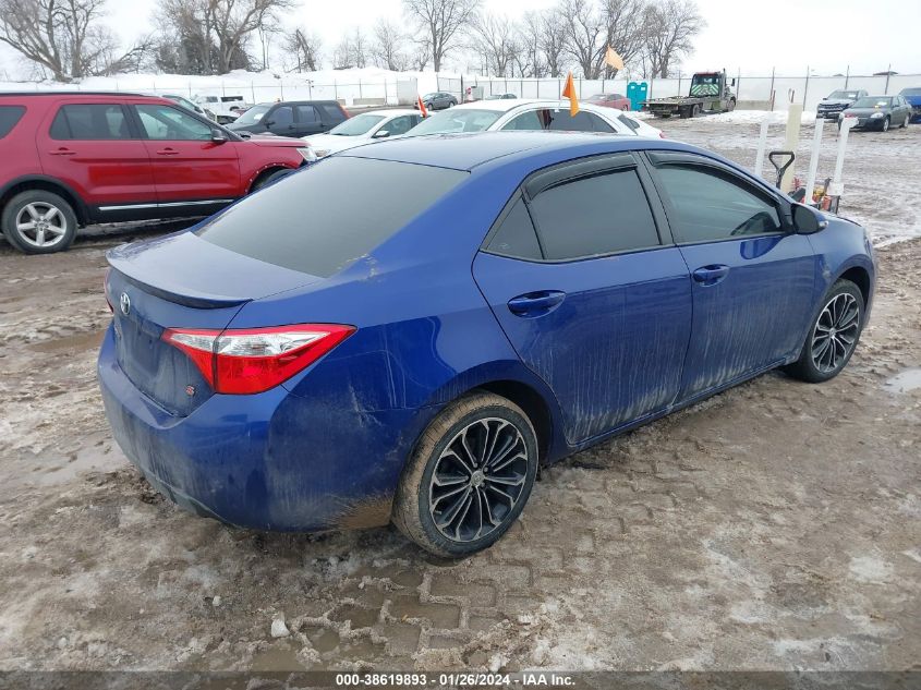 2015 TOYOTA COROLLA L/LE/LE PLS/PRM/S/S PLS - 2T1BURHE2FC326785