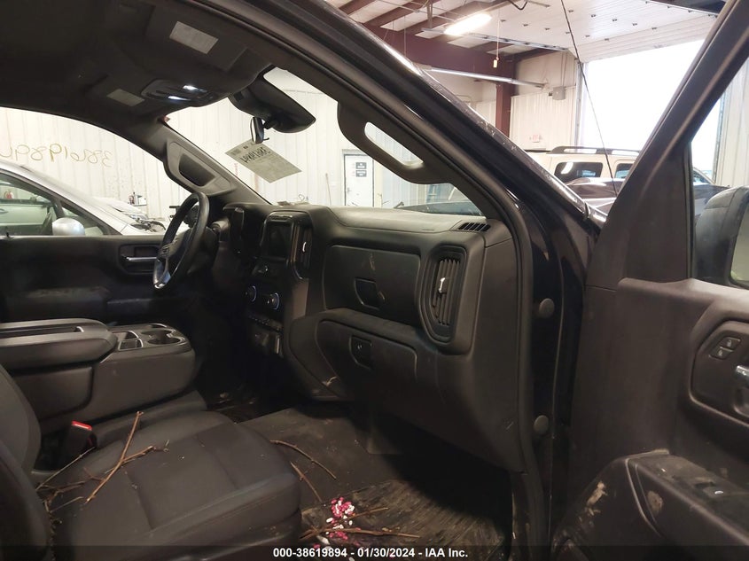 VIN 3GCPDBEK5NG613159 2022 CHEVROLET SILVERADO 1500 4WD  SHORT BED CUSTOM