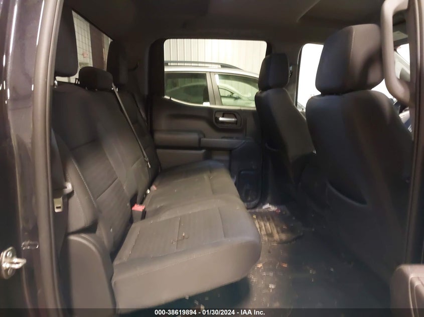VIN 3GCPDBEK5NG613159 2022 CHEVROLET SILVERADO 1500 4WD  SHORT BED CUSTOM