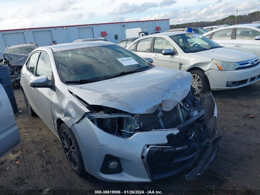 2015 TOYOTA COROLLA S PLUS - 2T1BURHEXFC292806