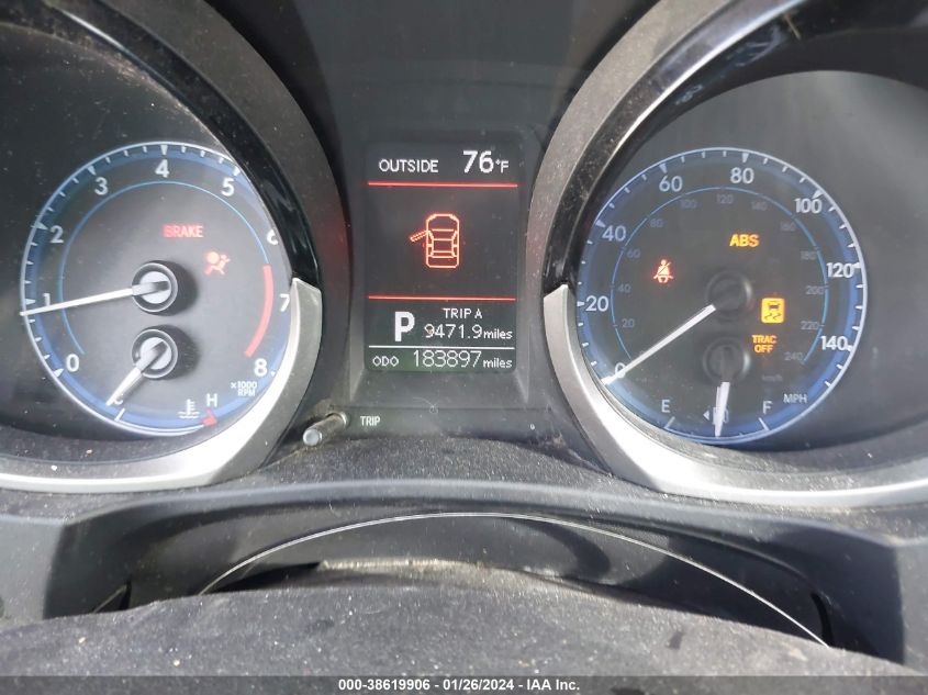 2015 TOYOTA COROLLA S PLUS - 2T1BURHEXFC292806