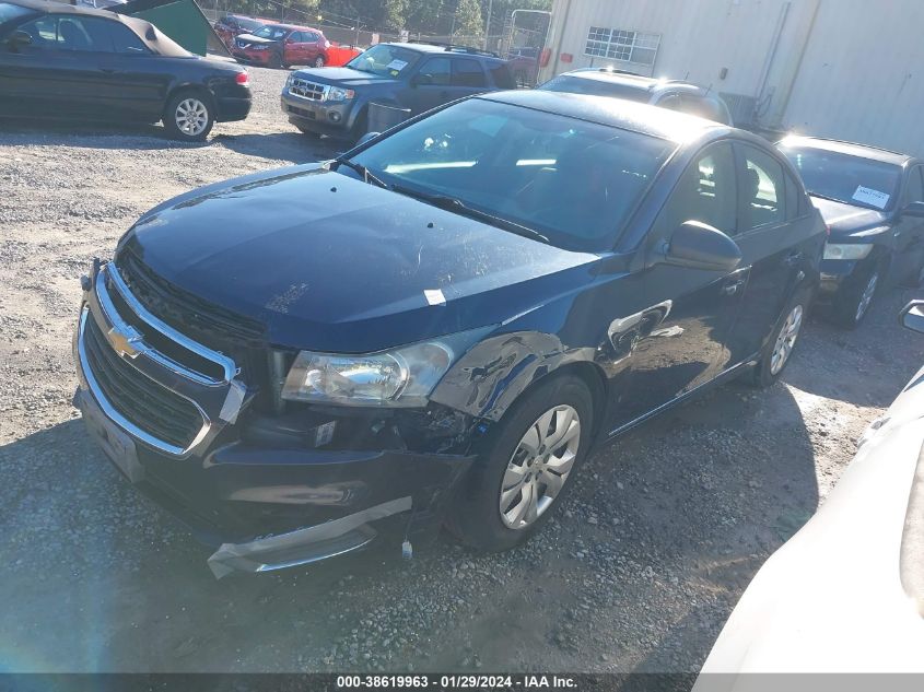 2015 CHEVROLET CRUZE LS AUTO - 1G1PA5SH3F7126728