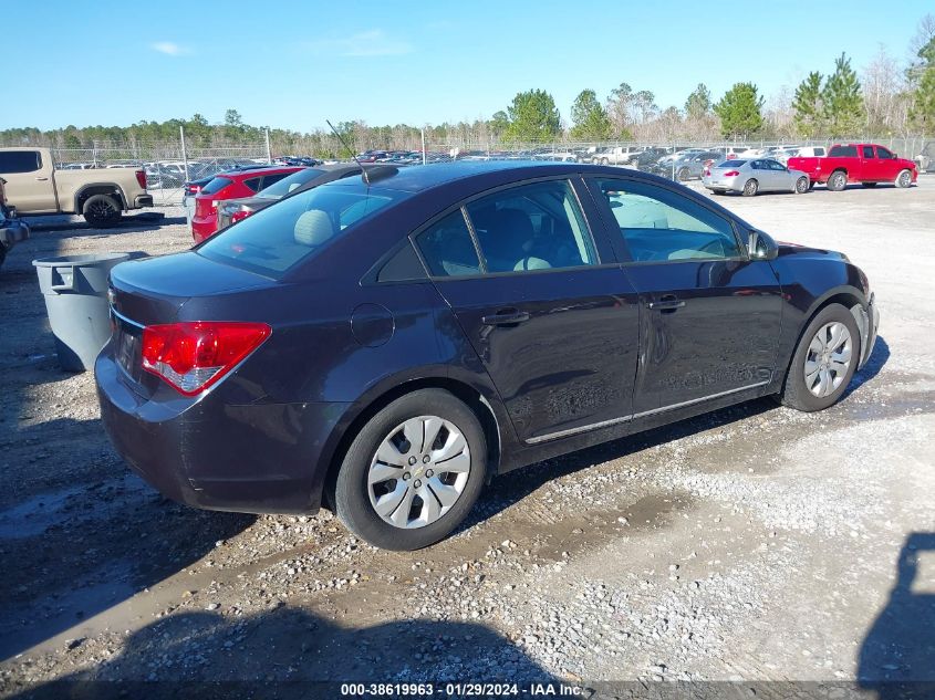 2015 CHEVROLET CRUZE LS AUTO - 1G1PA5SH3F7126728