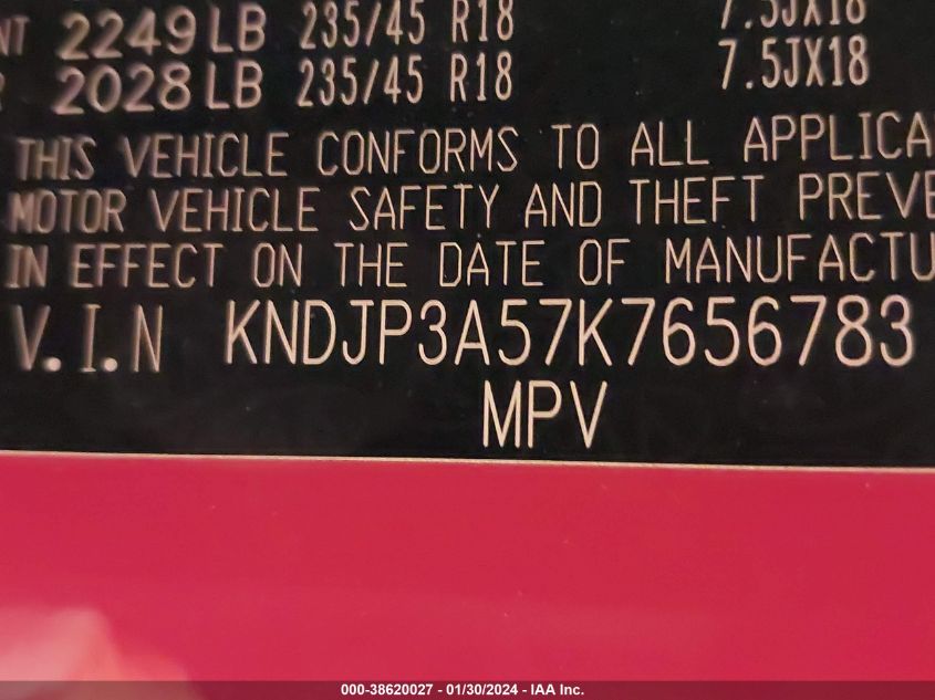 2019 KIA SOUL + - KNDJP3A57K7656783