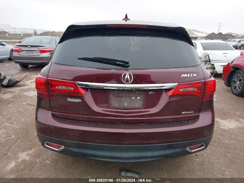 2014 ACURA MDX - 5FRYD4H25EB030185