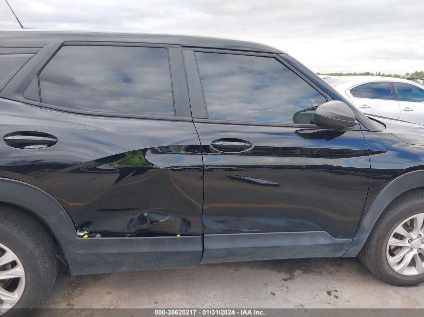 2022 CHEVROLET TRAILBLAZER LS - KL79MMS23NB097950