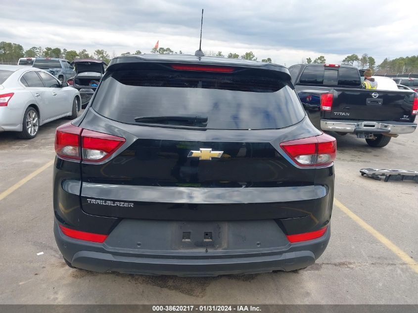2022 CHEVROLET TRAILBLAZER LS - KL79MMS23NB097950