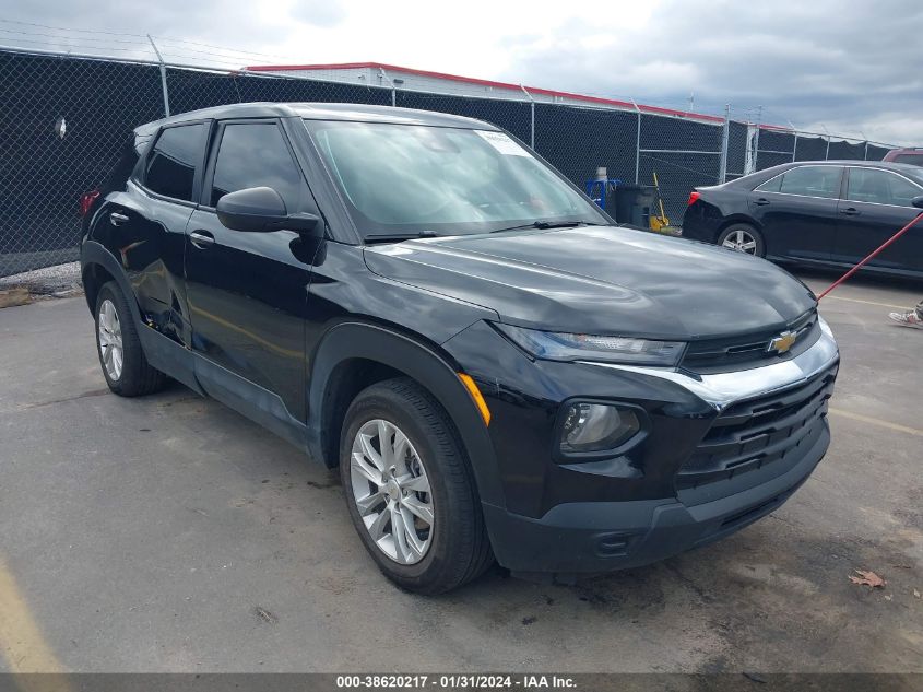 2022 CHEVROLET TRAILBLAZER LS - KL79MMS23NB097950