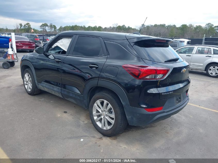 2022 CHEVROLET TRAILBLAZER LS - KL79MMS23NB097950