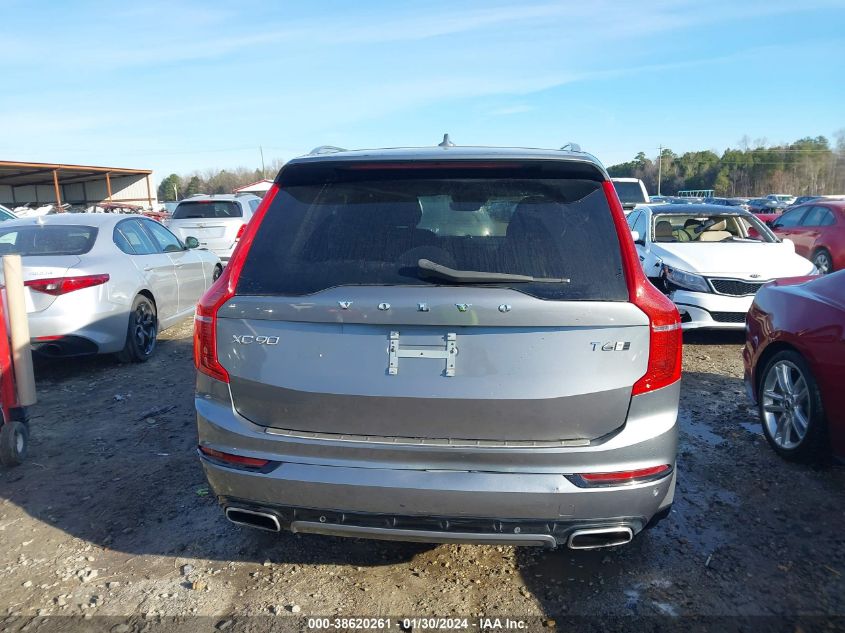 2016 VOLVO XC90 T6 R-DESIGN - YV4A22PM6G1060479
