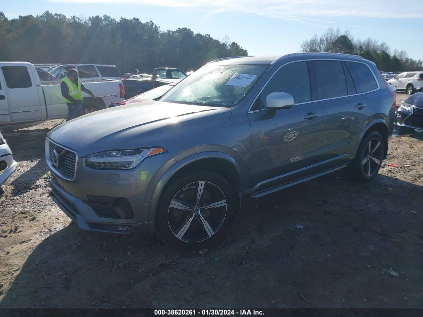 2016 VOLVO XC90 T6 R-DESIGN - YV4A22PM6G1060479