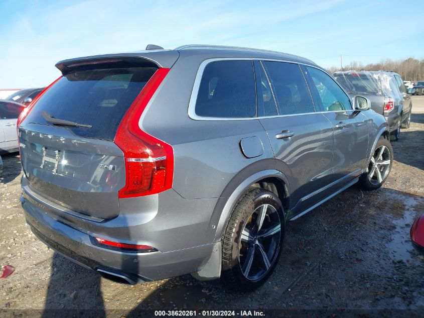 2016 VOLVO XC90 T6 R-DESIGN - YV4A22PM6G1060479