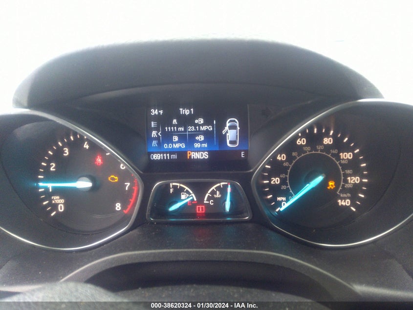 VIN 1FMCU0GD9JUD35628 2018 FORD ESCAPE SE