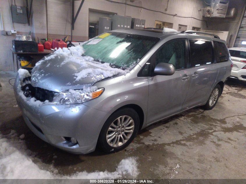 2013 TOYOTA SIENNA XLE/LIMITED - 5TDYK3DC4DS376450