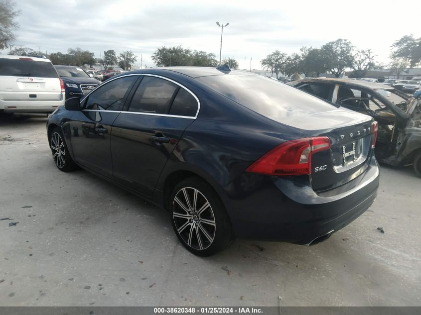 2015 VOLVO S60 T6 - YV149MFK9F1351591