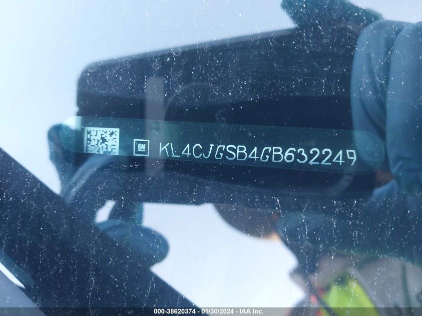 2016 BUICK ENCORE - KL4CJGSB4GB632249