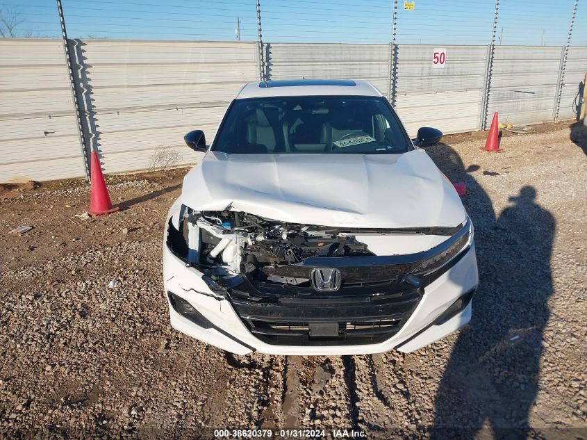 2021 HONDA ACCORD SPORT 2.0T - 1HGCV2F36MA021397