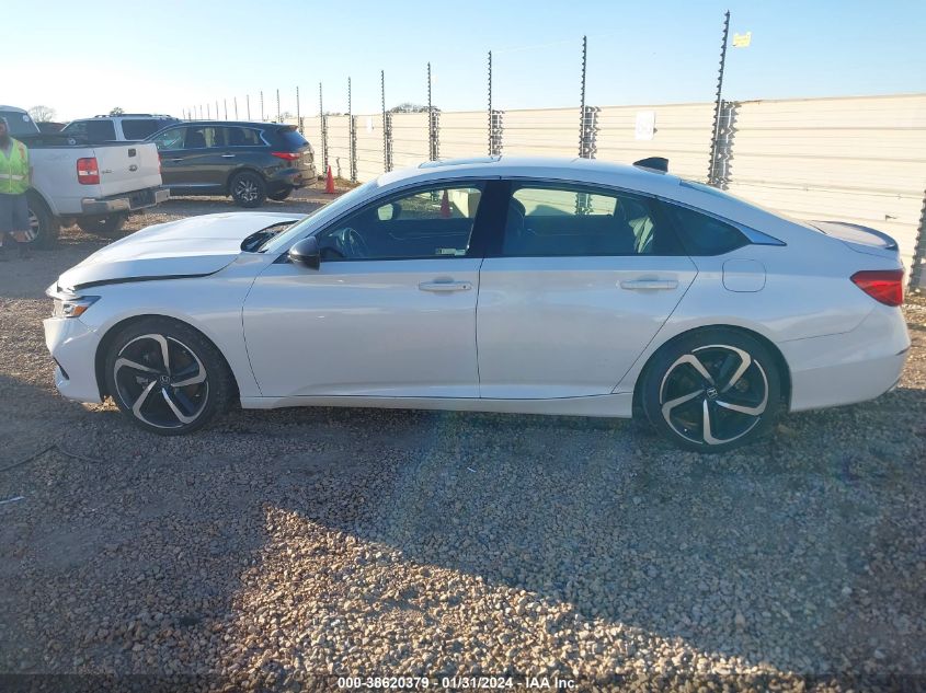 2021 HONDA ACCORD SPORT 2.0T - 1HGCV2F36MA021397