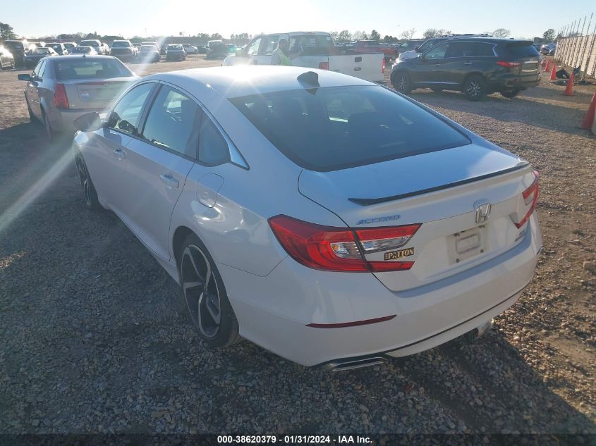 2021 HONDA ACCORD SPORT 2.0T - 1HGCV2F36MA021397