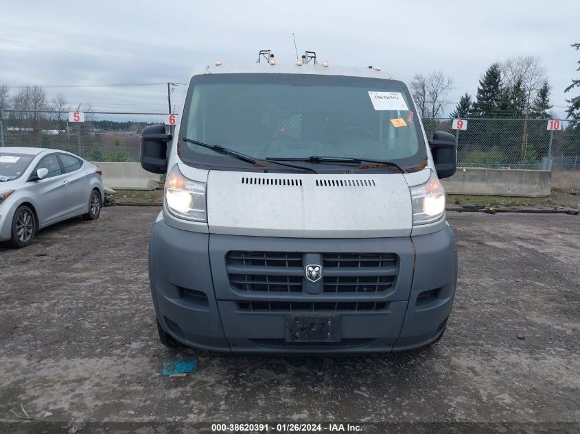 2017 RAM PROMASTER 1500 LOW ROOF 136 WB - 3C6TRVAG6HE501531