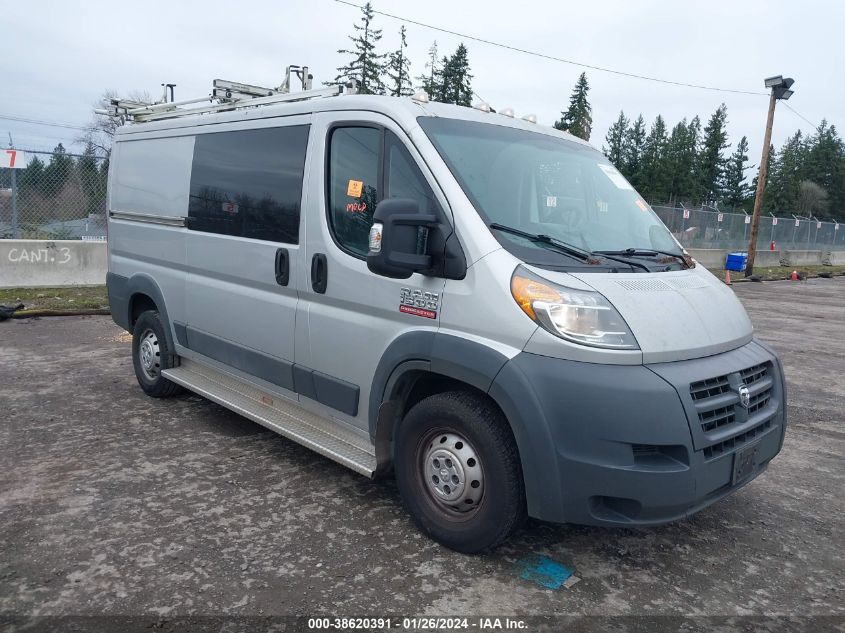 2017 RAM PROMASTER 1500 LOW ROOF 136 WB - 3C6TRVAG6HE501531