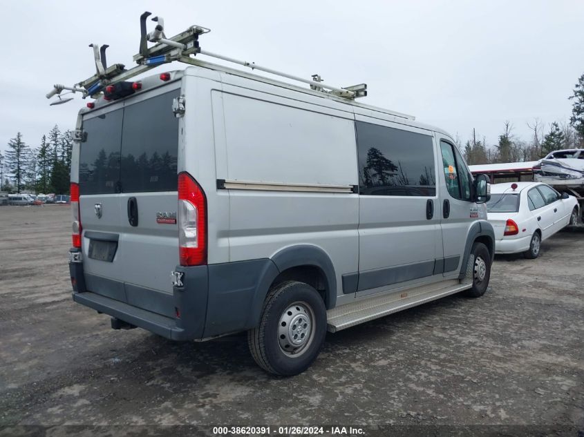 2017 RAM PROMASTER 1500 LOW ROOF 136 WB - 3C6TRVAG6HE501531