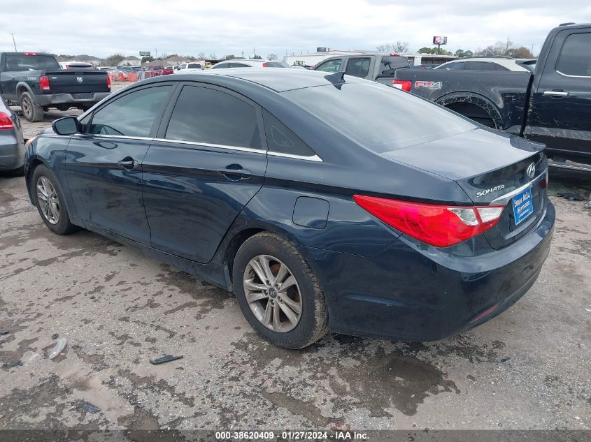 2013 HYUNDAI SONATA GLS - 5NPEB4AC7DH777767