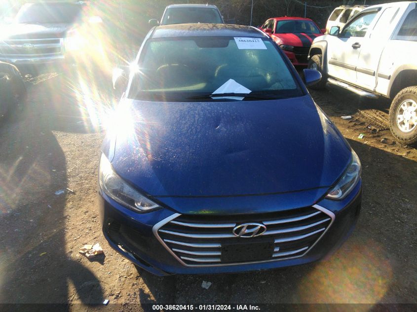 2018 HYUNDAI ELANTRA SEL/VALUE/LIMITED - 5NPD84LF9JH313859